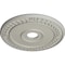 Ekena Millwork Wreath Ceiling Medallion (Fits Canopies up to 6"), 21 1/8"OD x 3 5/8"ID x 7/8"P, Pot of Cream CM21WRPCF - alternate 4